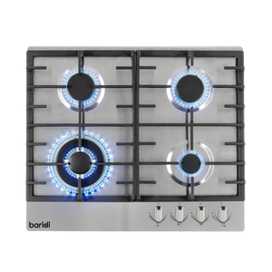 Baridi DH225 Gas Hob with 4 Cooking Zones 60cm - Stainless Steel - additional view 2