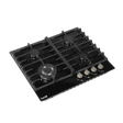 Baridi DH226 Gas Hob with 4 Cooking Zones 60cm - Black