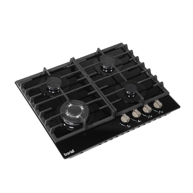 Baridi DH226 Gas Hob with 4 Cooking Zones 60cm - Black