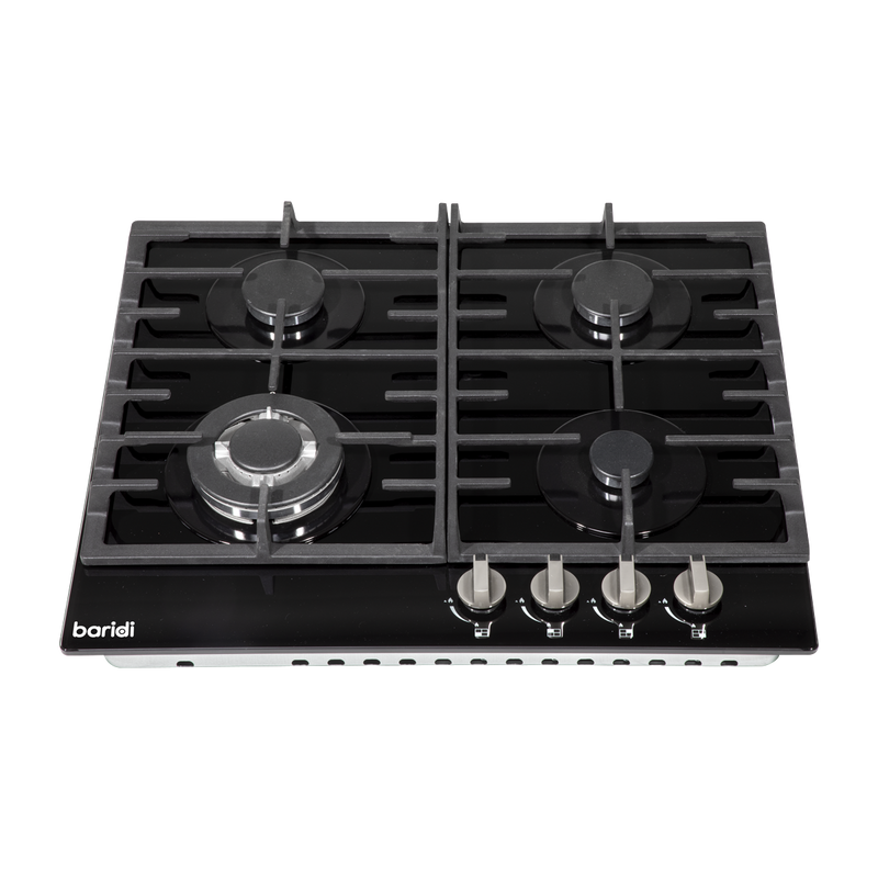 Baridi DH226 Gas Hob with 4 Cooking Zones 60cm - Black - additional view 4