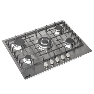 Baridi DH227 Gas Hob with 5 Cooking Zones 70cm - Stainless Steel
