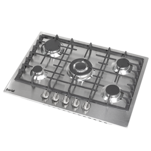 Baridi DH227 Gas Hob with 5 Cooking Zones 70cm - Stainless Steel - additional view 5