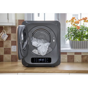 Baridi DH229 Tabletop Tumble Dryer with Digital Controls 2.5kg Capacity - Black - additional view 10