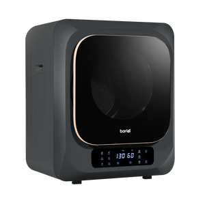 Baridi DH229 Tabletop Tumble Dryer with Digital Controls 2.5kg Capacity - Black