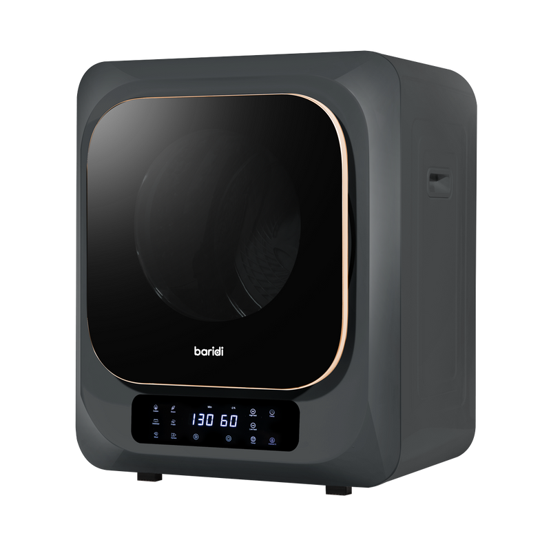 Baridi DH229 Tabletop Tumble Dryer with Digital Controls 2.5kg Capacity - Black - additional view 3