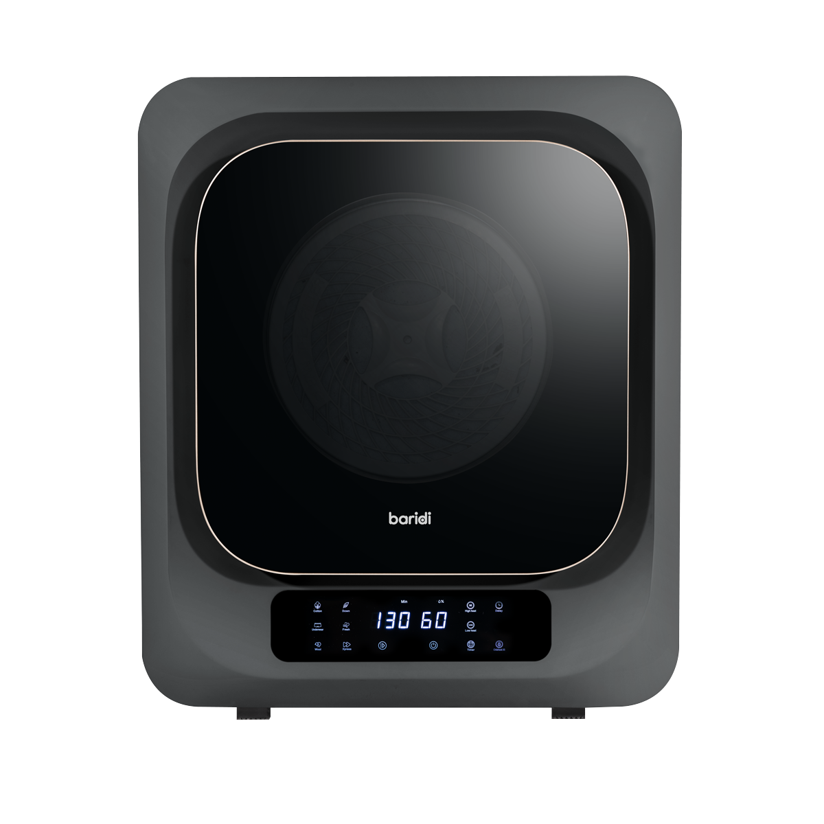 Baridi DH229 Tabletop Tumble Dryer with Digital Controls 2.5kg Capacity - Black - additional view 4