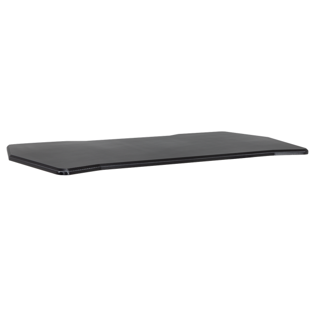 Dellonda DH22 Rectangular Desktop 1400 x 700mm - Carbon Fibre Effect