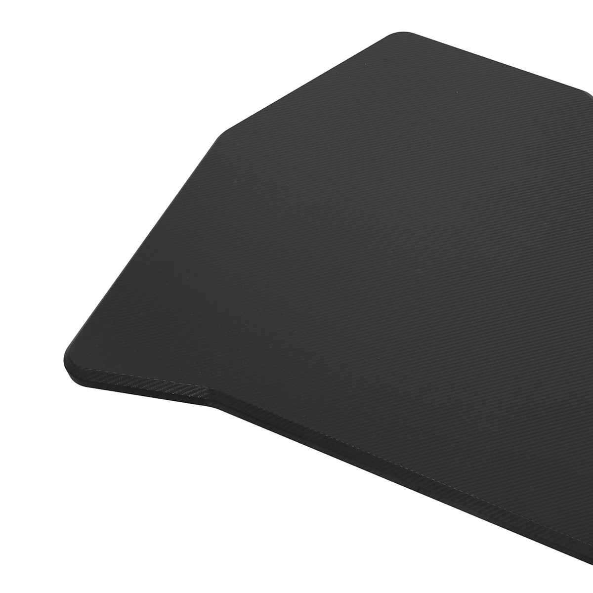 Dellonda DH22 Rectangular Desktop 1400 x 700mm - Carbon Fibre Effect - additional view 5