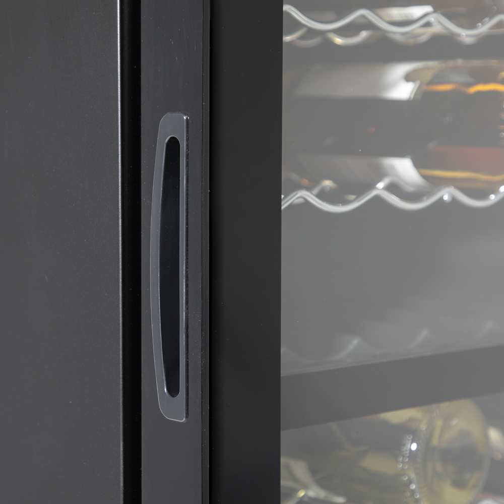 Baridi DH236 52 Bottle Dual Zone Wine Fridge with Digital Touch Screen Controls, Wire Shelves & LED Light - additional view 5