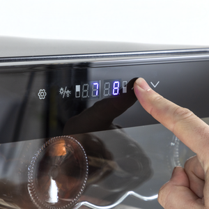 Baridi DH236 52 Bottle Dual Zone Wine Fridge with Digital Touch Screen Controls, Wire Shelves & LED - additional view 16
