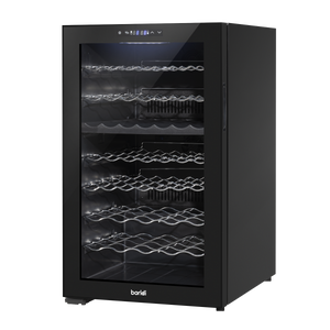 Baridi DH236 52 Bottle Dual Zone Wine Fridge with Digital Touch Screen Controls, Wire Shelves & LED - additional view 10