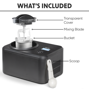 Baridi DH240 Automatic Churning Ice Cream Machine 1.5L - Black - additional view 4