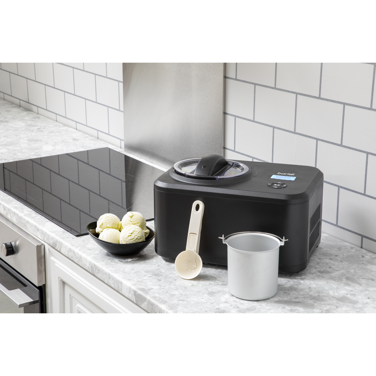 Baridi DH240 Automatic Churning Ice Cream Machine 1.5L - Black - additional view 7