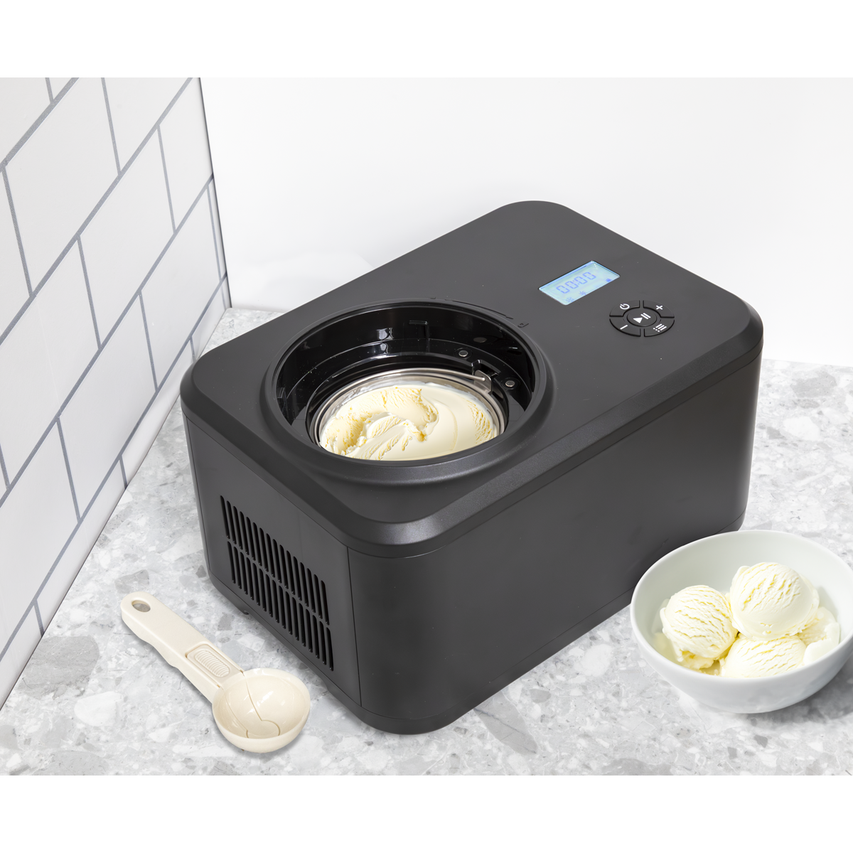 Baridi DH240 Automatic Churning Ice Cream Machine 1.5L - Black - additional view 17