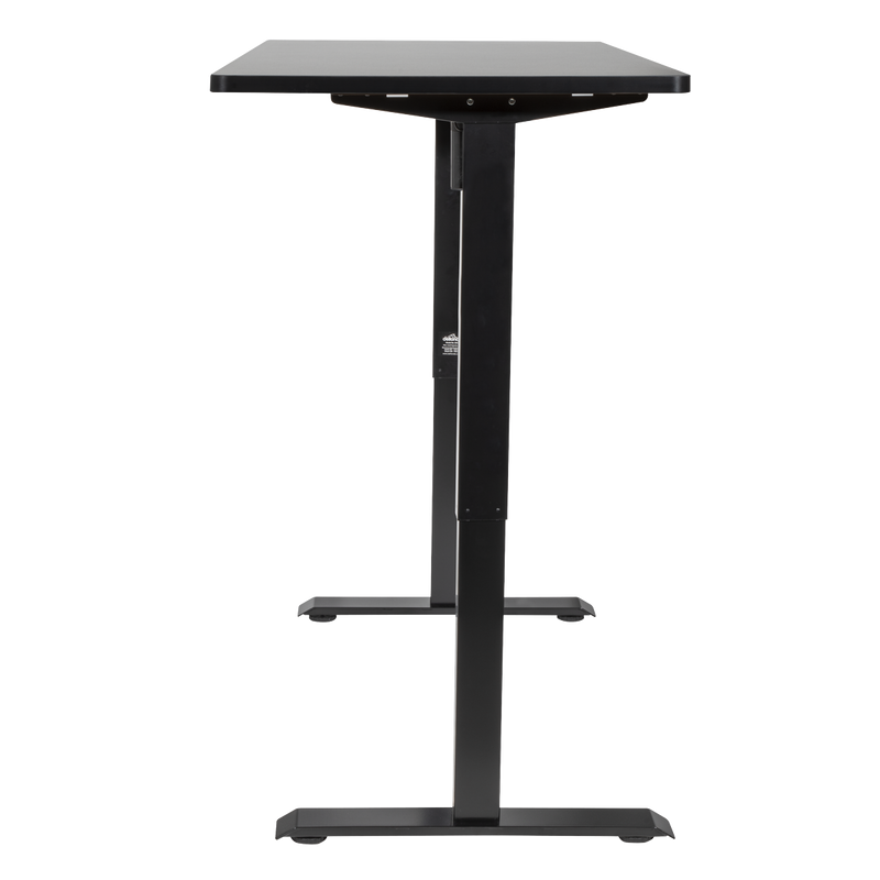 Dellonda DH245 Black Electric Height Adjustable Standing Desk with Memory, Quiet, 1400x700mm - additional view 3