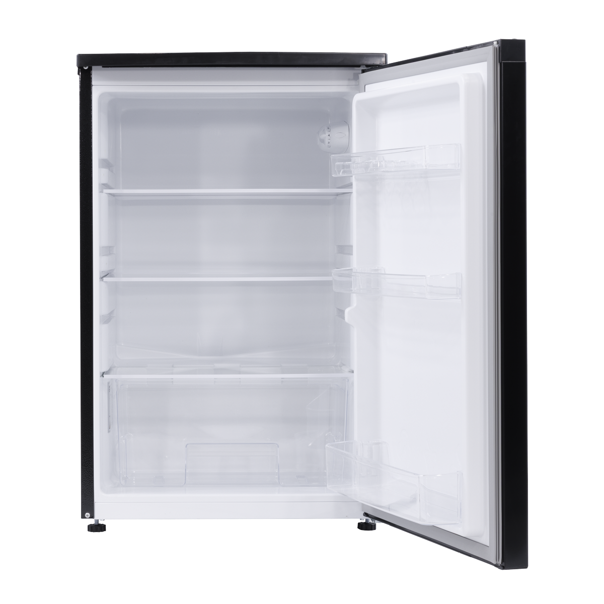 Baridi DH247 55cm Undercounter Larder Fridge, 130L Capacity - Black - additional view 2