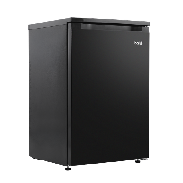 Baridi DH249 55cm Freestanding Undercounter Fridge with Ice Box 107L - Black