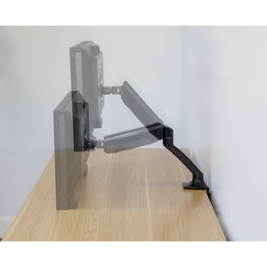 Dellonda DH24 Adjustable Single Monitor Arm with 360° Rotation - Black - additional view 4