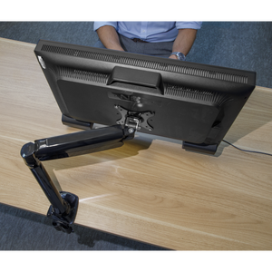 Dellonda DH24 Adjustable Single Monitor Arm with 360° Rotation - Black - additional view 8