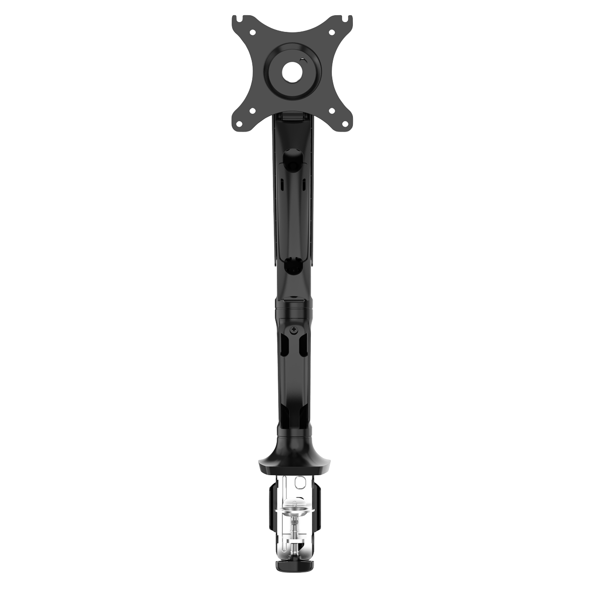 Dellonda DH24 Adjustable Single Monitor Arm with 360° Rotation - Black - additional view 3