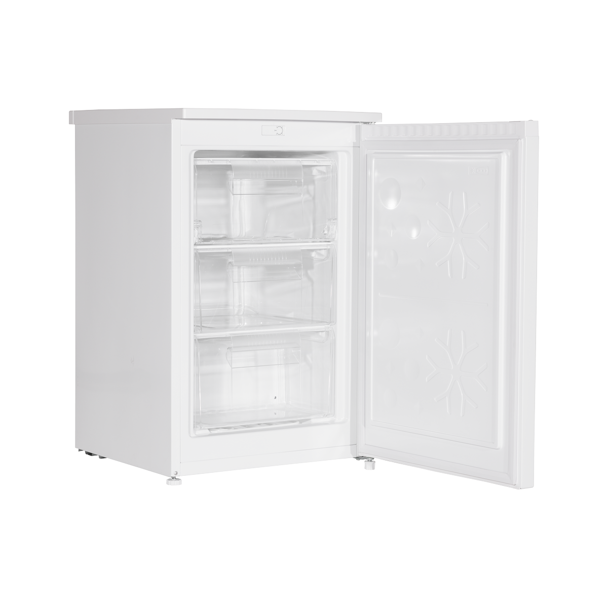 Baridi DH250 55cm Undercounter Freezer with Adjustable Thermostat 85L - White - additional view 15