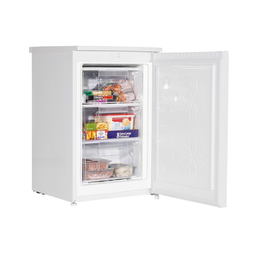 Baridi DH250 55cm Undercounter Freezer with Adjustable Thermostat 85L - White - additional view 16