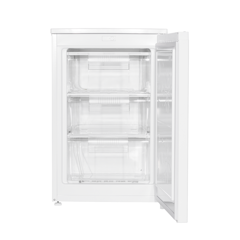 Baridi DH250 55cm Undercounter Freezer with Adjustable Thermostat 85L - White - additional view 2