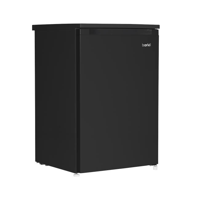 Baridi DH251 55cm Undercounter Freezer with Adjustable Thermostat, 85L - Black
