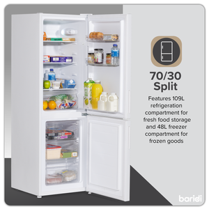 Baridi DH252 60/40 Low Frost Fridge Freezer 157L Capacity - White - additional view 14