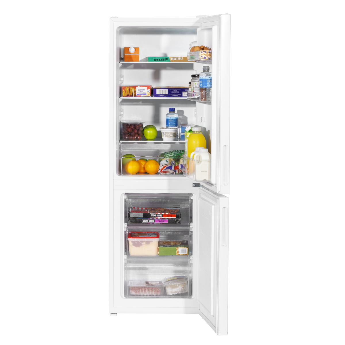 Baridi DH252 60/40 Low Frost Fridge Freezer 157L Capacity - White - additional view 4