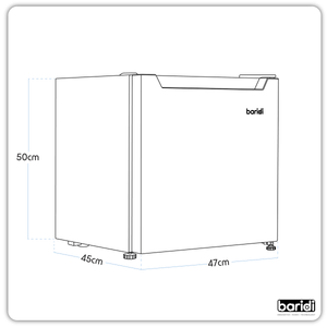Baridi DH257 Tabletop Fridge with Ice Box, 46L Capacity - additional view 9