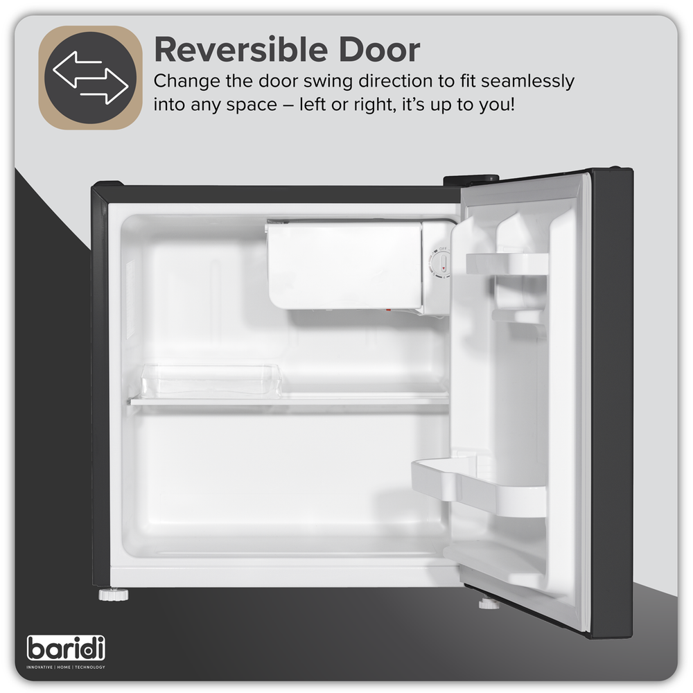 Baridi DH257 Tabletop Fridge with Ice Box, 46L Capacity - additional view 4