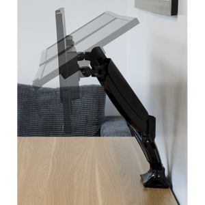 Dellonda DH25 Adjustable Double Monitor Arm with 360° Rotation - Black - additional view 8