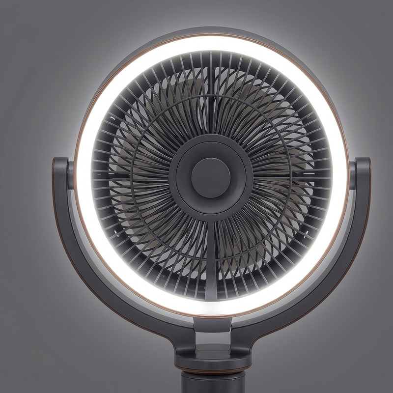 Baridi DH264 12" Pedestal Fan with Remote Control, Back Light & 12hr Timer - Grey - additional view 16