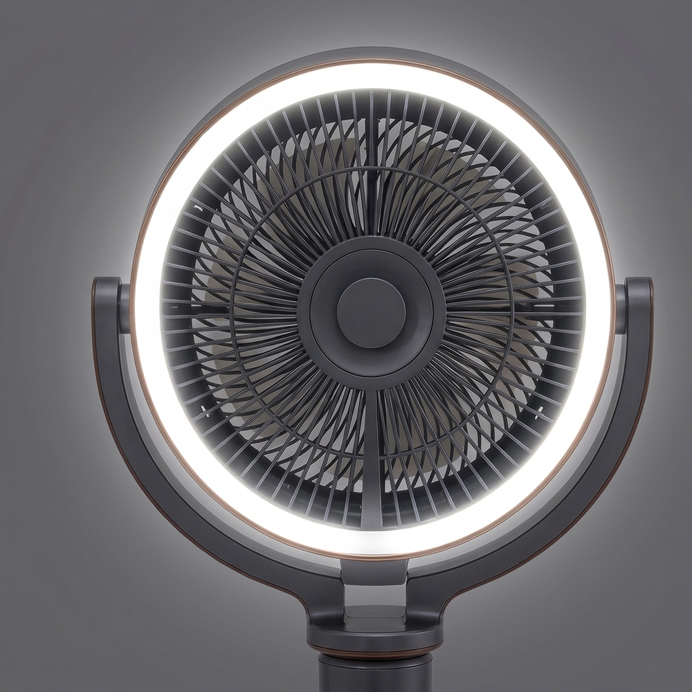 Baridi DH264 12" Pedestal Fan with Remote Control, Back Light & 12hr Timer - Grey - additional view 17