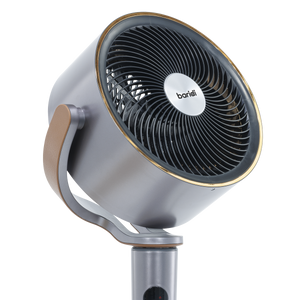 Baridi DH264 12" Pedestal Fan with Remote Control, Back Light & 12hr Timer - Grey - additional view 2