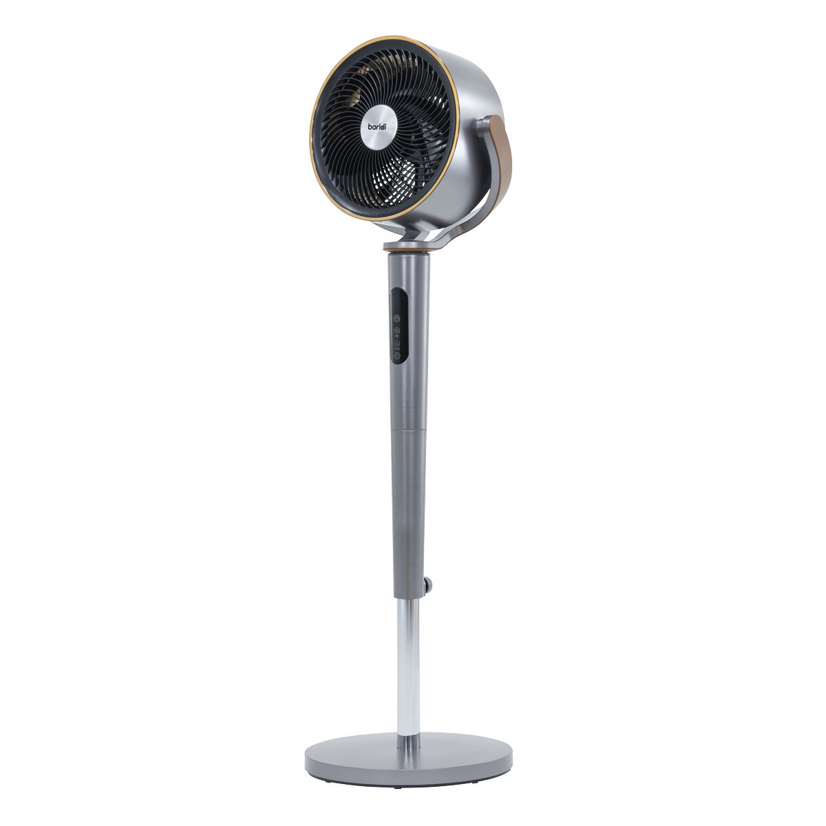 Baridi DH264 12" Pedestal Fan with Remote Control, Back Light & 12hr Timer - Grey - additional view 9
