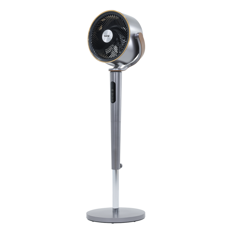 Baridi DH264 12" Pedestal Fan with Remote Control, Back Light & 12hr Timer - Grey - additional view 9