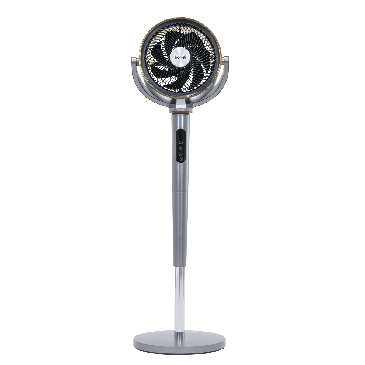 Baridi DH264 12" Pedestal Fan with Remote Control, Back Light & 12hr Timer - Grey - additional view 11