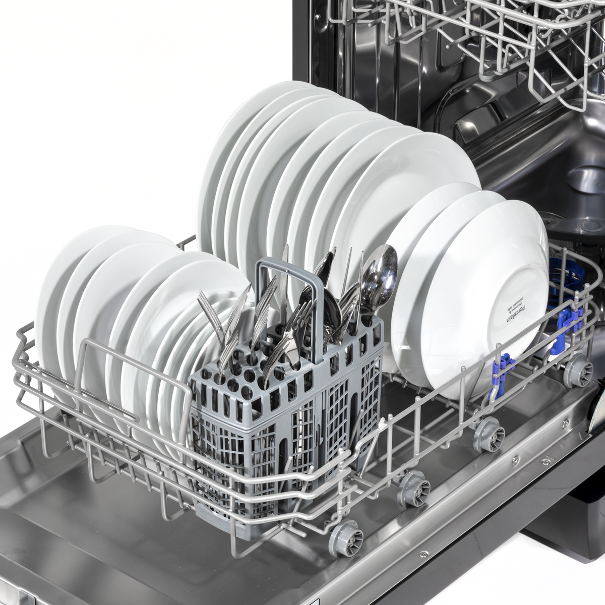 Baridi DH267 Slimline Freestanding Dishwasher 45cm Wide 10 Place Settings - Black - additional view 7
