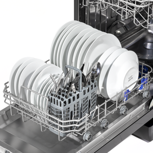 Baridi DH267 Slimline Freestanding Dishwasher 45cm Wide 10 Place Settings - Black - additional view 7