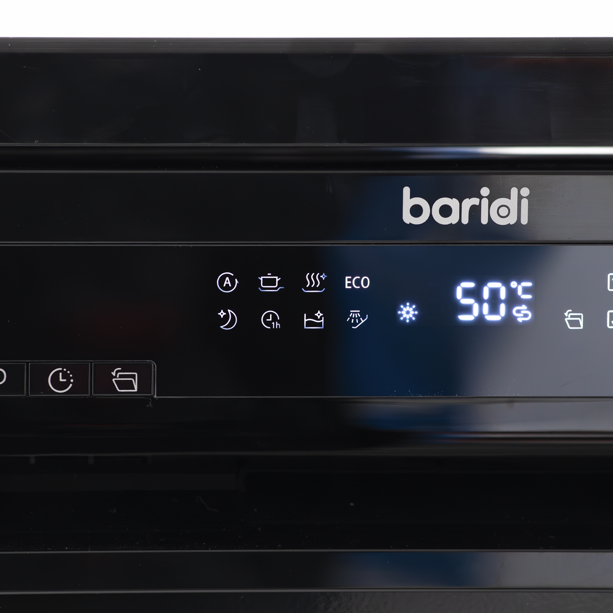 Baridi DH267 Slimline Freestanding Dishwasher 45cm Wide 10 Place Settings - Black - additional view 8