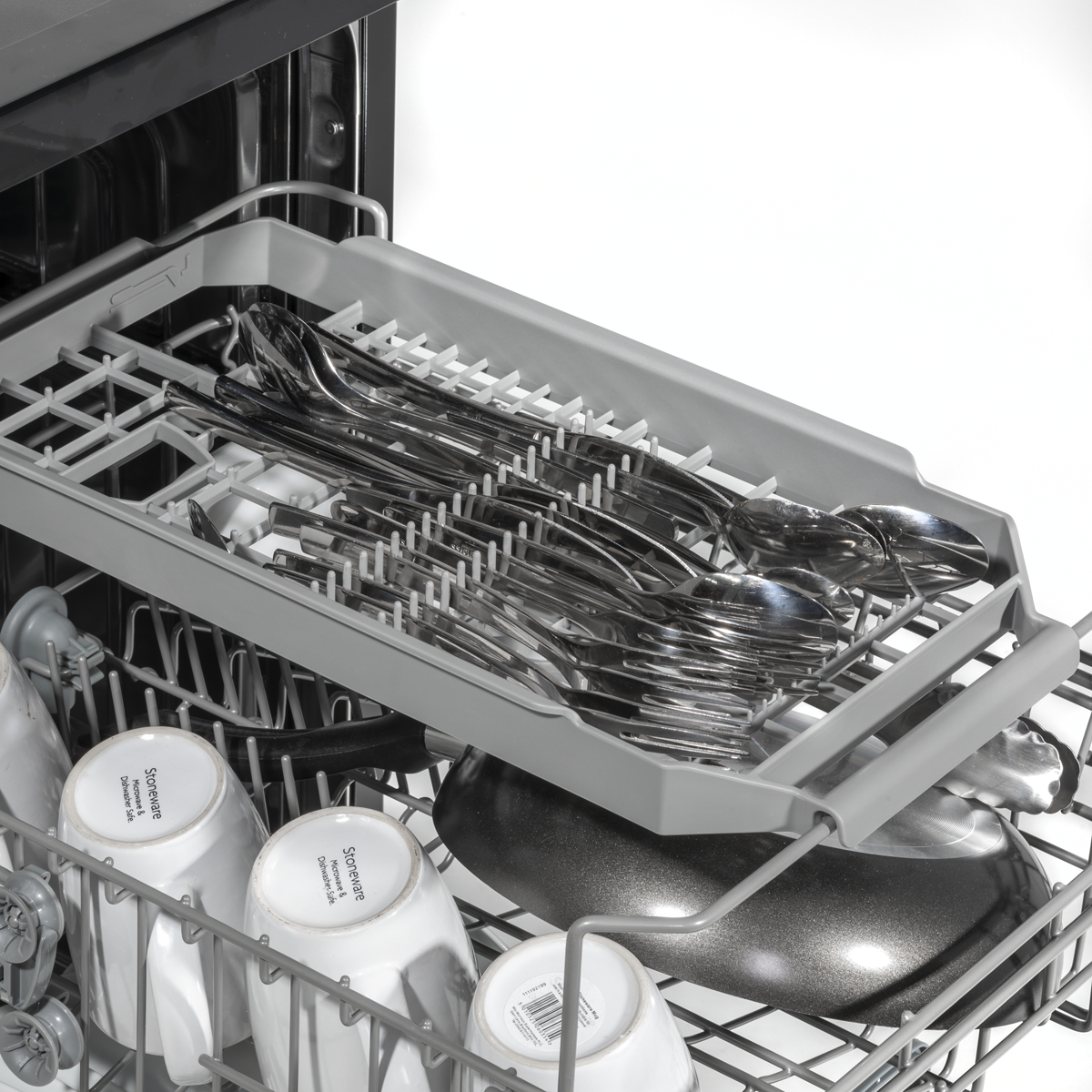 Baridi DH267 Slimline Freestanding Dishwasher 45cm Wide 10 Place Settings - Black - additional view 21