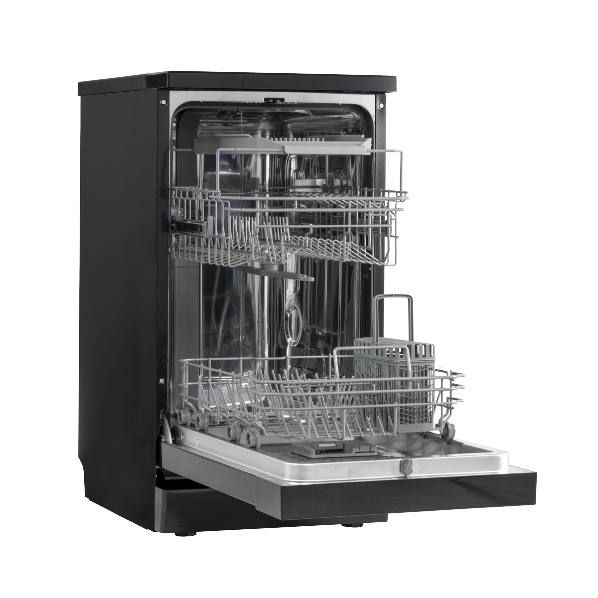 Baridi DH267 Slimline Freestanding Dishwasher 45cm Wide 10 Place Settings - Black - additional view 18