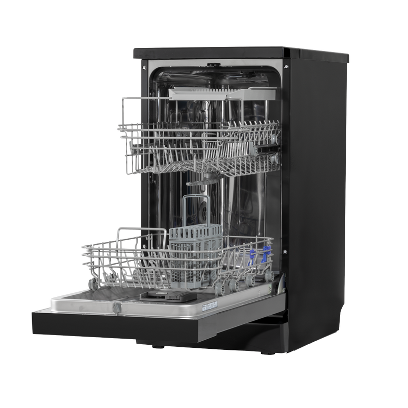 Baridi DH267 Slimline Freestanding Dishwasher 45cm Wide 10 Place Settings - Black - additional view 17