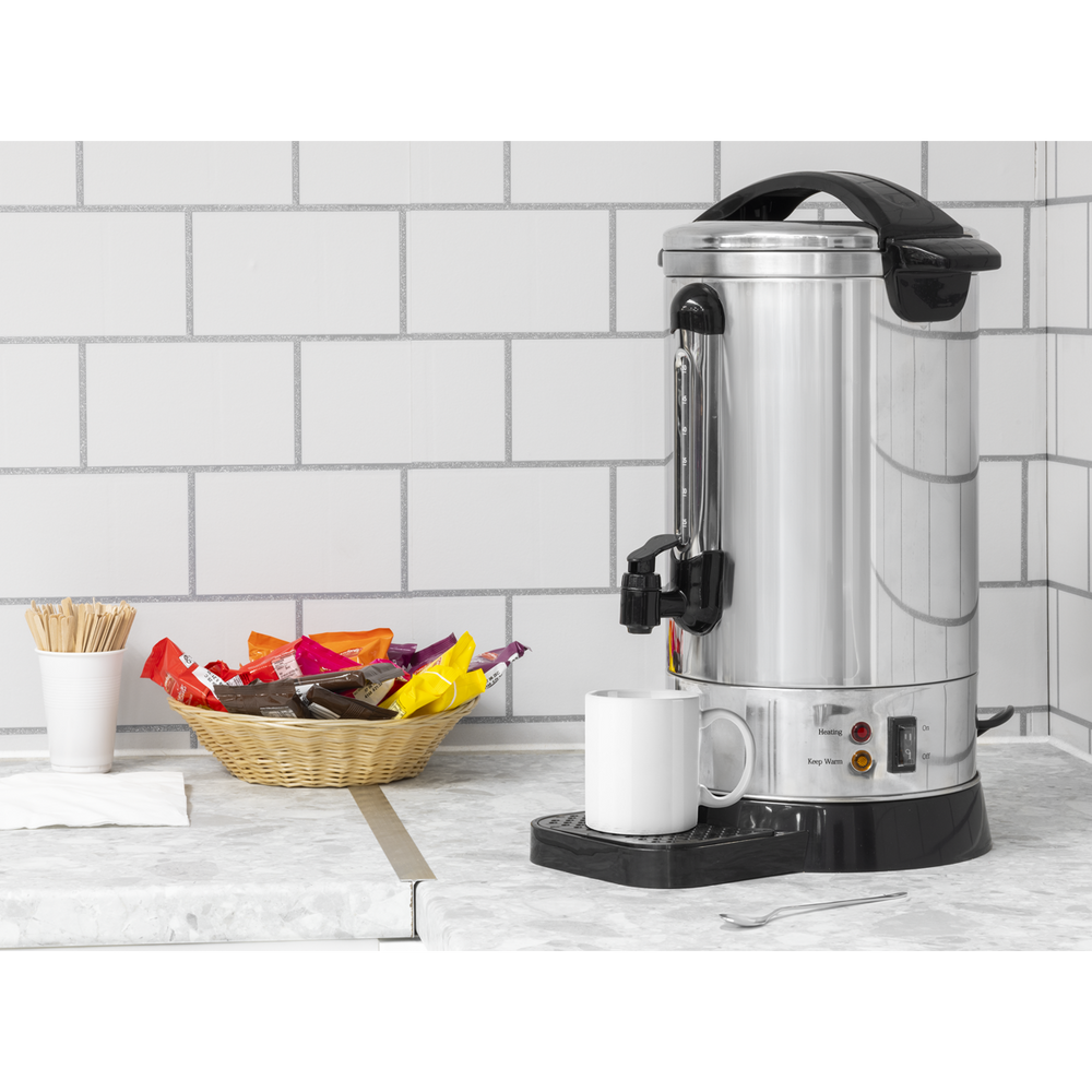 Baridi DH269 Hot Water Boiler/Tea Urn 10L Capacity, Stainless Steel - additional view 14
