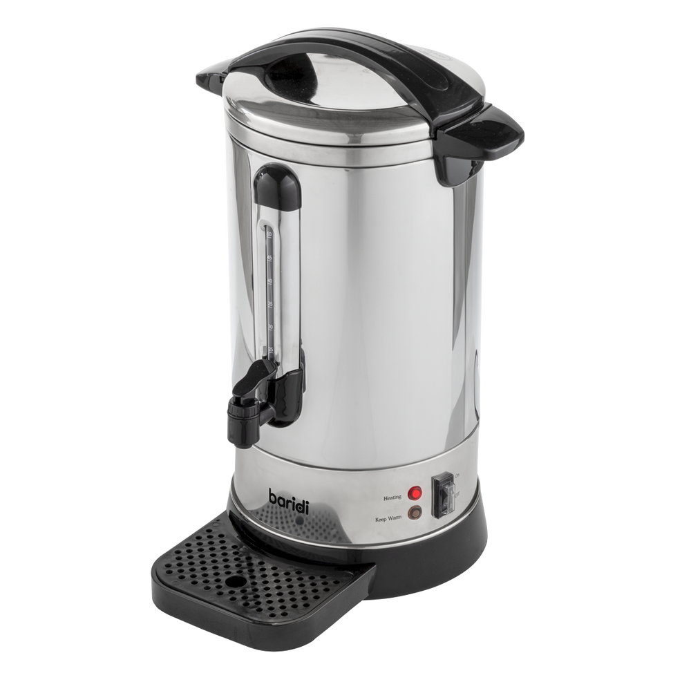 Baridi DH269 Hot Water Boiler/Tea Urn 10L Capacity, Stainless Steel - additional view 16