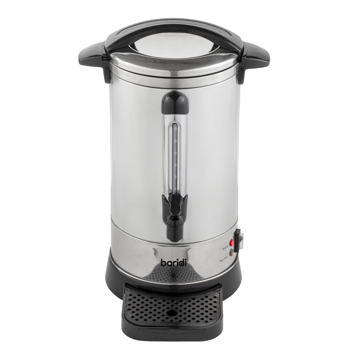 Baridi DH269 Hot Water Boiler/Tea Urn 10L Capacity, Stainless Steel - additional view 5