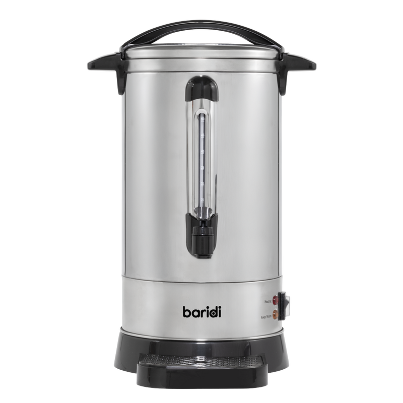 Baridi DH269 Hot Water Boiler/Tea Urn 10L Capacity, Stainless Steel - additional view 15