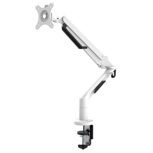 Dellonda DH26 Adjustable Single Monitor Arm with 360° Rotation - White - additional view 2